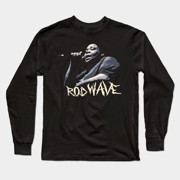 Rod Wave Long Sleeve T-Shirt by mia_me